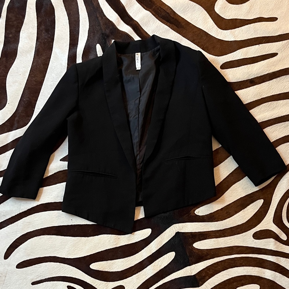Mural Classic Black Women's Blazer